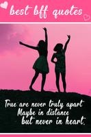 Friends Forever BFF Quotes ポスター