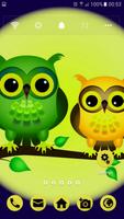 Cute Owl Theme capture d'écran 1