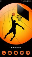 Basketball Theme Affiche