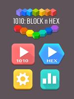 1010: Block & Hex poster