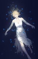 Lunafreya Wallpaper Affiche