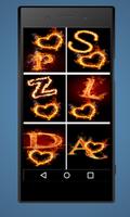 Fire Text Photo Frames : Text on Fire Photos اسکرین شاٹ 1