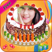 Name Photo on Birthday Cake – Love Frames Editor