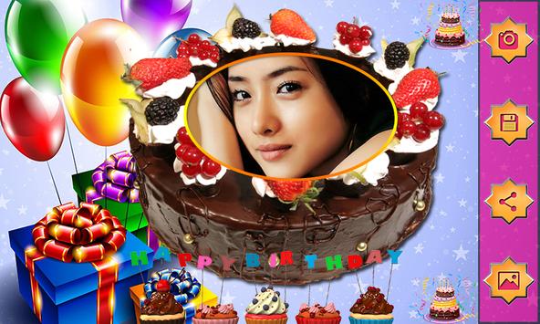 Name Photo On Birthday Cake Love Frames Editor For Android Apk