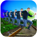 Crazy Echo Photo Editor – Mirror Magic Effect simgesi