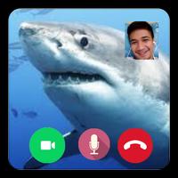 Call Video Shark Prank captura de pantalla 1