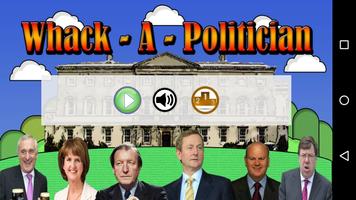 Whack An Irish Politician الملصق