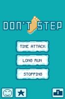 Don't Step Plakat