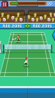 Tap Badminton Rio 2016 poster