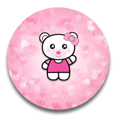 XP Theme Beauty Pink Bear APK 下載
