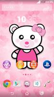 XP Theme Beauty Pink Bear capture d'écran 1