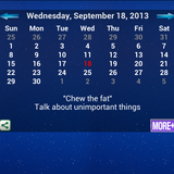 US Slang Calendar icône