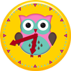 APK Cute Owl Clock Widget