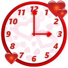 Cute Love Clock Widget icon