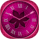 Flower Analog Clock APK