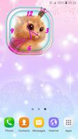 Kitty Analog Clock Widget poster
