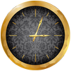 Luxury Gold Clock Widget APK