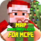 Map Christmas Flights for MCPE ícone