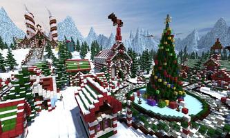 Map Christmas Flights for MCPE पोस्टर