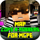 Map Cops N Robbers for MCPE أيقونة