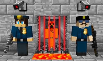 Map Cops N Robbers for MCPE Affiche