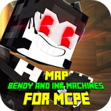 Map for Bendy and the Ink Machine for MCPE icône