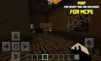 Map for Bendy and the Ink Machine for MCPE پوسٹر