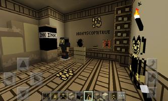 Map for Bendy and the Ink Machine for MCPE تصوير الشاشة 1