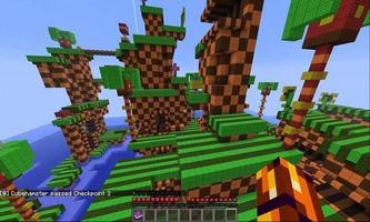 Map Parkour Sonic for MCPE ポスター