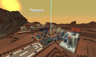 Mission to Mars Map for MCPE الملصق