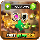 Gems For Clash Of Clans Prank ikona