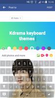 Kdrama keyboard Themes স্ক্রিনশট 1