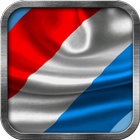 Luxembourg Flag Live Wallpaper icono