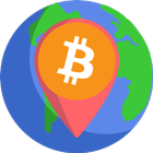 ✪ CriptoMap • Bitcoin Map • We Accept Crypto ATM ícone