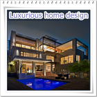 Luxurious home design icon