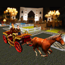 Boda de lujo: Ciudad nupcial del carro del caballo APK