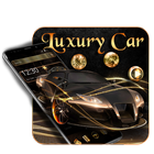 Luxury Golden Car Theme иконка