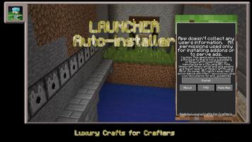 Craft Launcher - Map Winter DeathRun for MCPE پوسٹر