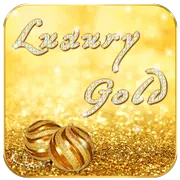 Luxo do tema do ouro