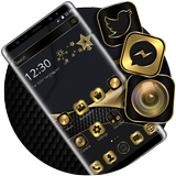 Luxury Golden Black Business Theme icône