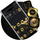 Luxury Golden Black Business Theme aplikacja
