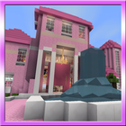 Luxurious Pink DollHouse. Map for MCPE icon