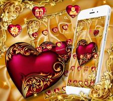 Luxury Royal Heart Theme 截图 1