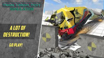 Train Crash Test Simulator اسکرین شاٹ 1