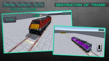 Train Crash Test Simulator captura de pantalla 2