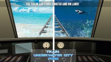 Train Underwater City Land स्क्रीनशॉट 2
