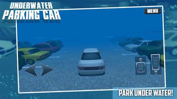 Underwater Parking Car Poster