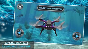 Underwater Quadrocopter Affiche