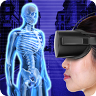 Virtuelle Helm X-Ray Prank Zeichen