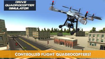 Drive Quadrocopter Simulator Affiche